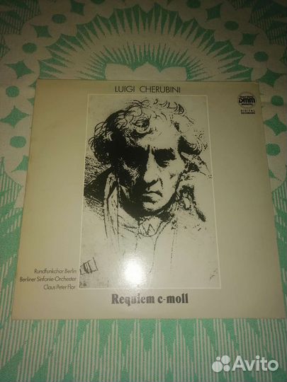 Luigi cherubini виниловая пластинка