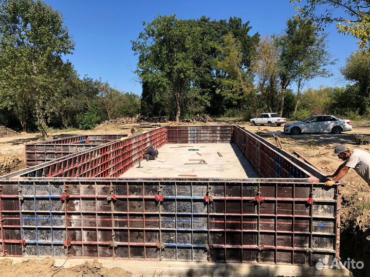 Мелкощитовая опалубка/Любая опалубка