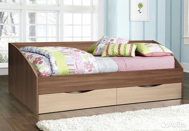 Кровать Мелисса с 2 ящиками и матрасом