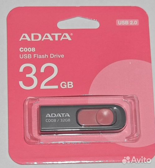 Флеш Диск adata Flash Drive 32Gb С008 AC008-32G-RK