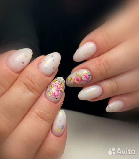 Маникюр с покрытием гель лак