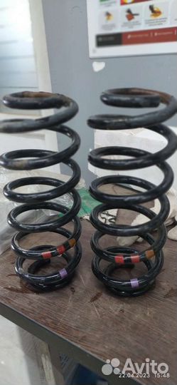 Пружины задние peugeot 308
