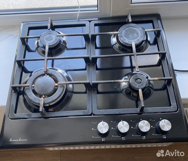 Газовая варочная панель 4 конфорки