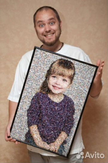 Оригинальный подарок. Постер из фотографий