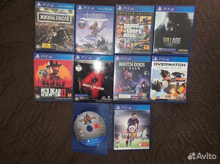 Игры на sony playstation 4