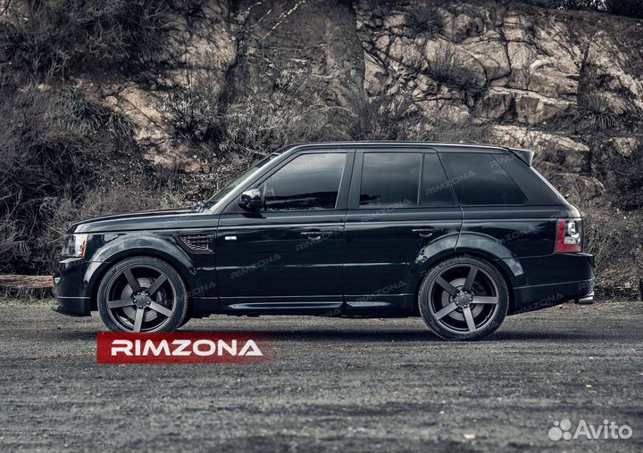 Кованые диски R23 на Range Rover Sport