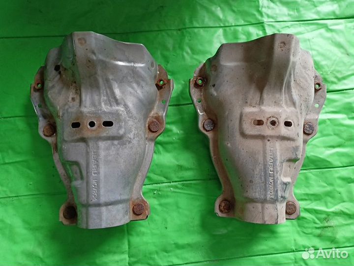 Кожухи приемной трубы на Subaru Tribeca WXF 2007г