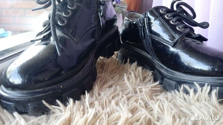 Ботинки весенние для девочки 31-32