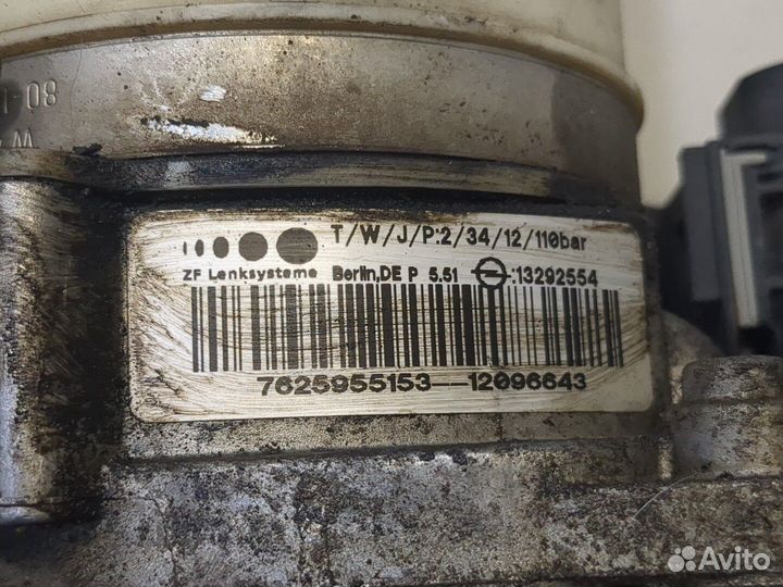 Насос усилителя руля Opel Zafira B, 2012