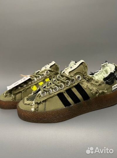 Кроссовки Adidas X Sftm Campus 80S, цвет Olive Люк