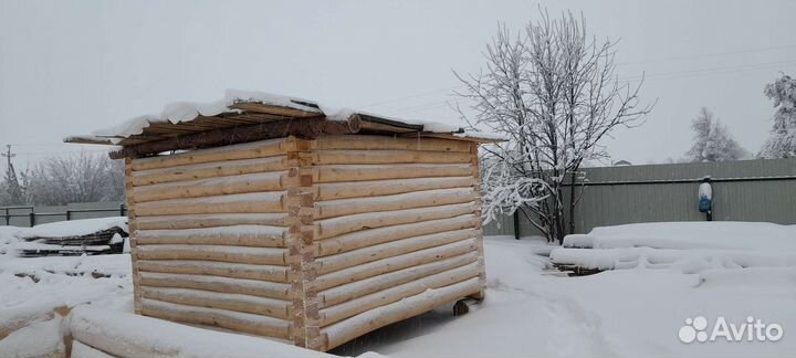 Срубы для бани (33). Липа, сосна