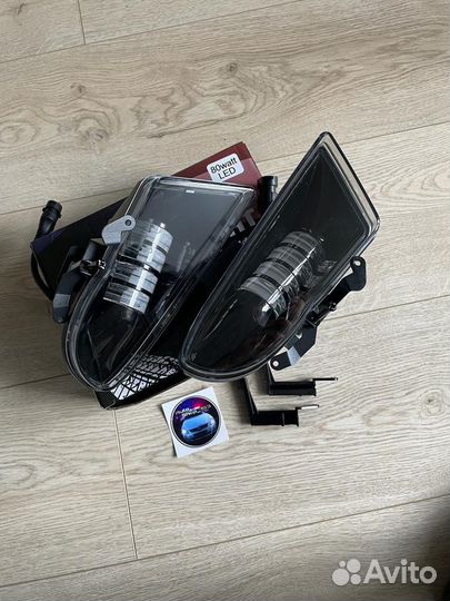 Led туманки акцент accent 80w птф