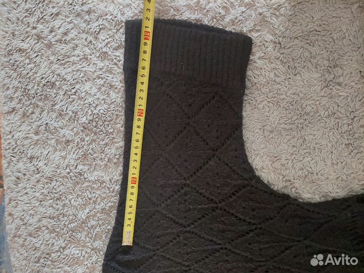 Туника пляжная вязаная