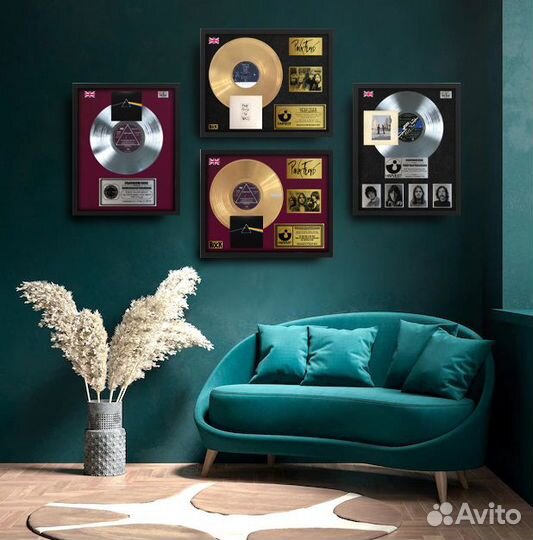 The Beatles Let It Be золотой винил с автографами