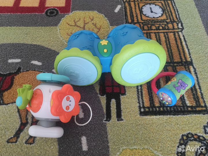 Развивающие игрушки пакетом+книжки
