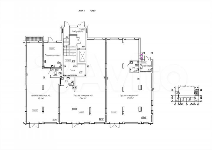 Торговая площадь, 102 м²