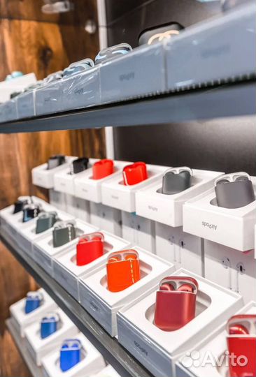 Airpods 2 оригинал новые custom