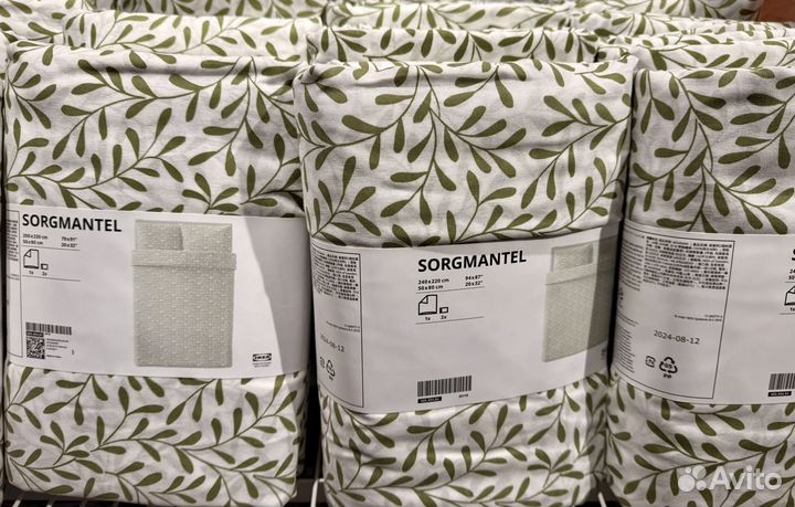 Постельное белье IKEA двуспальное