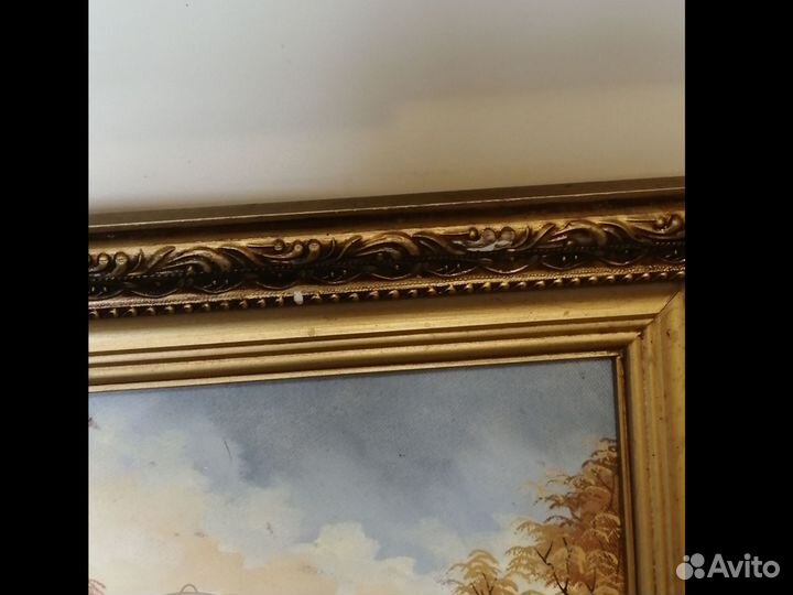 Картина холст масло 2003г