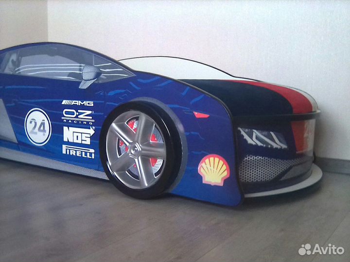 Серия Ламба с подъемным матрасом синяя