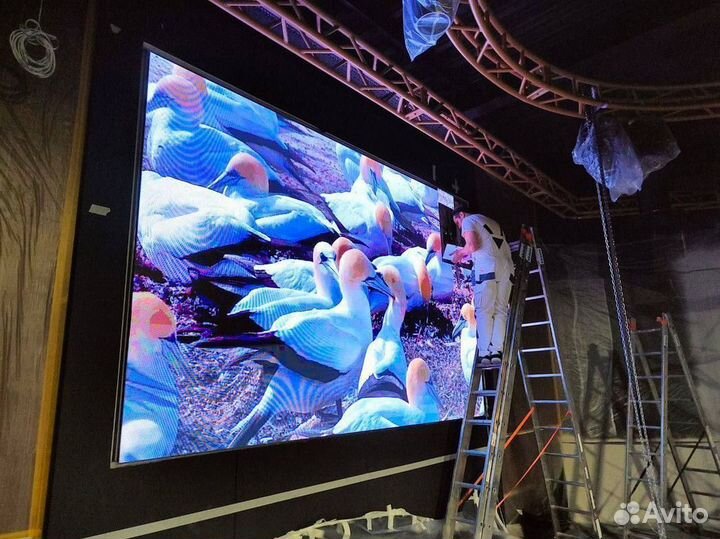 Светодиодный рекламный экран с гарантией 3 года