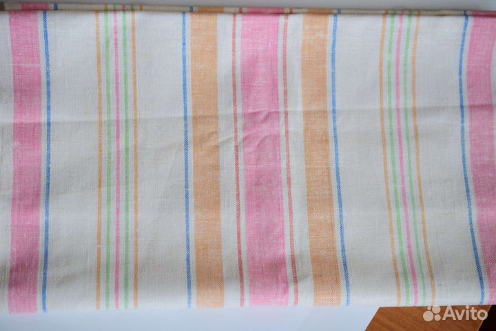 Ткань Лен СССР, новая