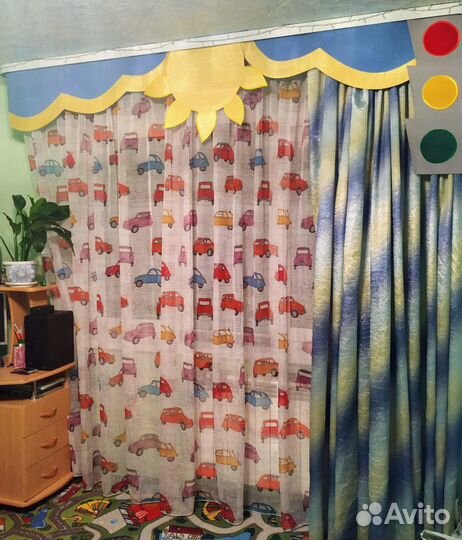 Детские шторы (комплект)