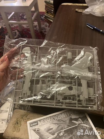 Модель messerschmitt Bf 109D 1:48 academy