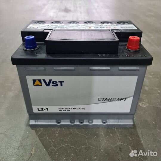 Аккумулятор 60Ач varta Vst евро киа солярис ваз