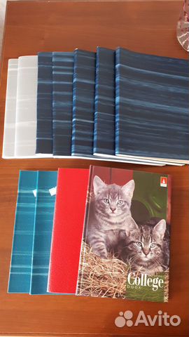 Тетради общие 96 л, 48 л и 80 л 11 штук