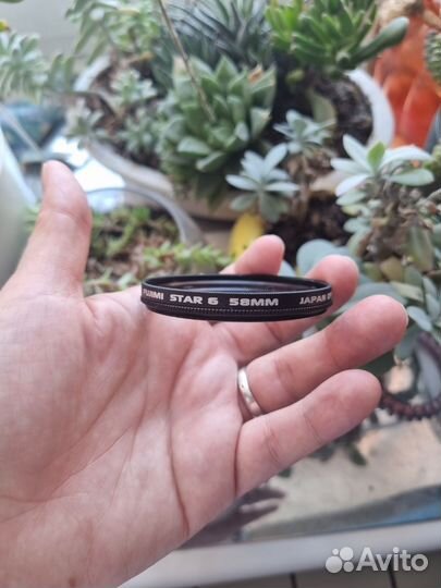 Фильтр для объектива fujimi star 58 mm