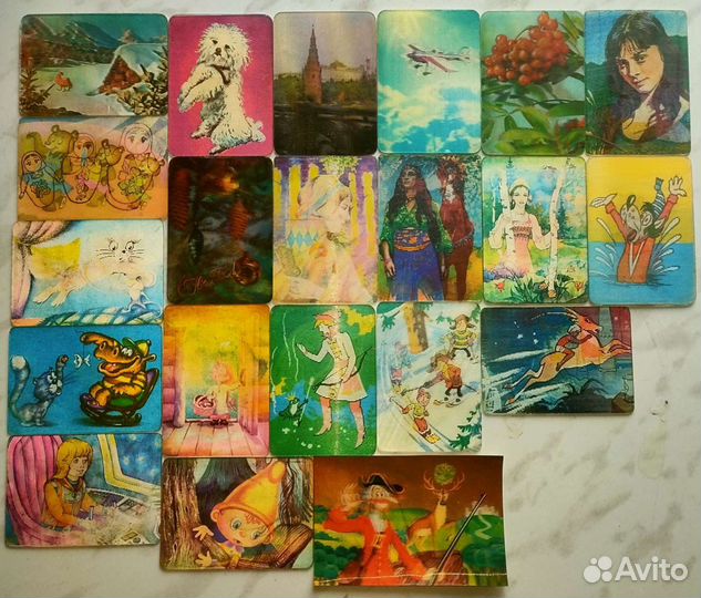 Переливные календарики