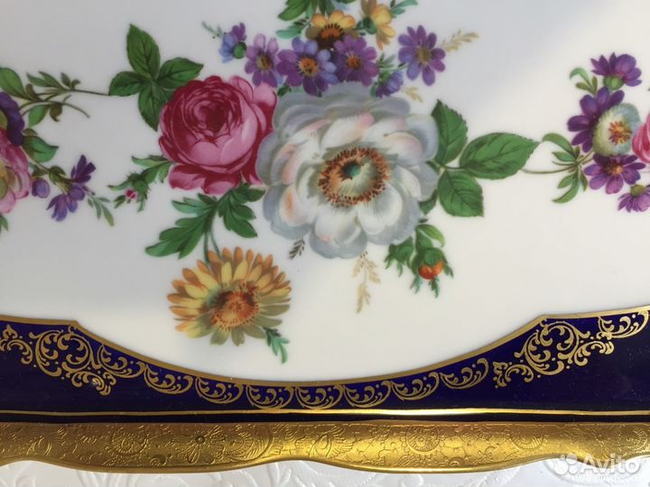 Lindner фарфор, поднос, блюдо