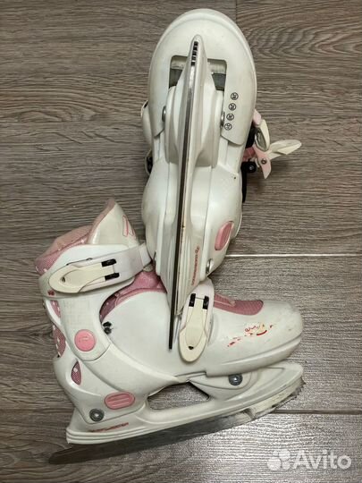 Коньки детские раздвижные 28-31