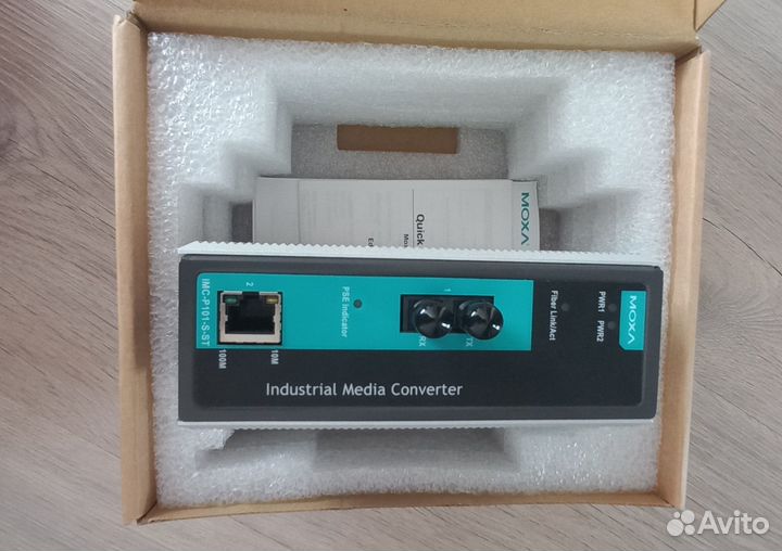 Moxa IMC-P101-S-ST Медиаконвертер