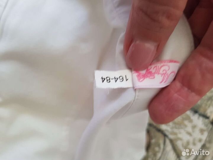 Юбка школьная синяя Аcoola, блузки на рост 152-160