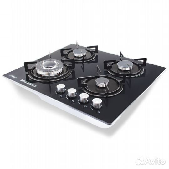 Варочная газовая панель стекло HCG-445