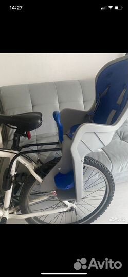 Детское велокресло на раму