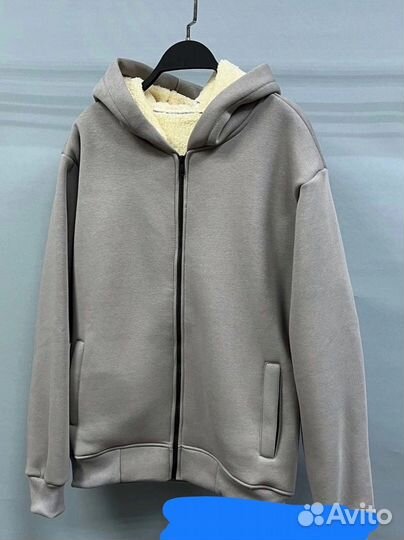 Толстовка на меху Adidas мужская новая