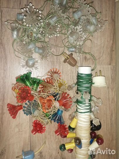 Гирлянда елочная СССР