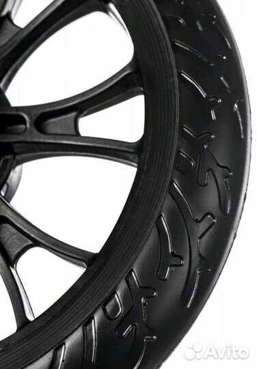 Самокат urban c дисковым ручным тормозом черный