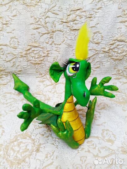 Забавный Дракоша.Интерьерная игрушка
