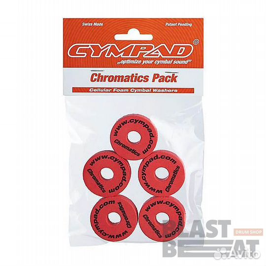 Прокладки для стоек Cympad Chromatics Красные (CS1