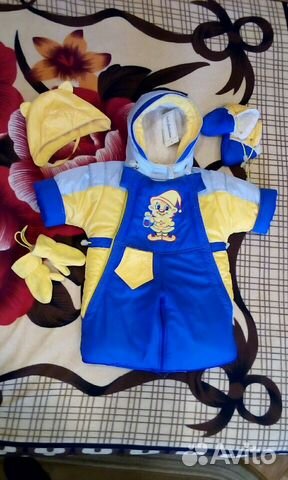 Комбинезон-трансформер: межсезонный+зимний, р.74