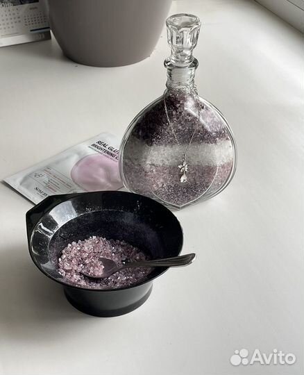 Соль для ванны мерцающая