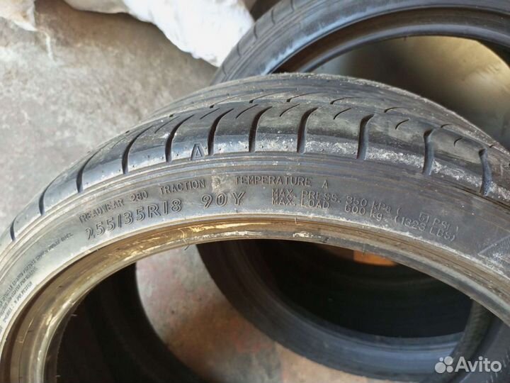 Continental ContiSportContact 3 255/35 R18 и 245/40 R18