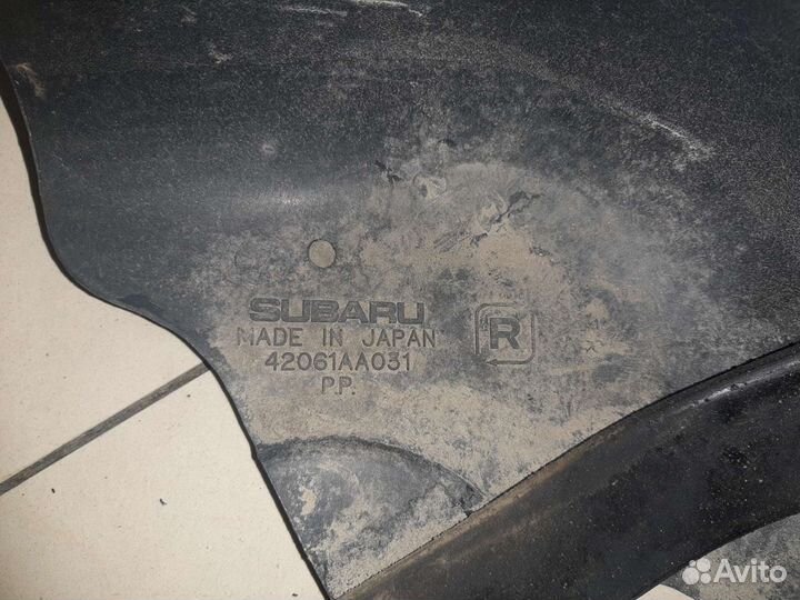 Крепление бензобака Субару Форестер SG 2003-2007г