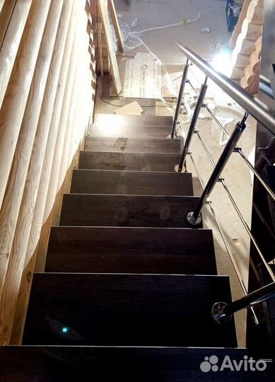 Лестницы прямые под ключ