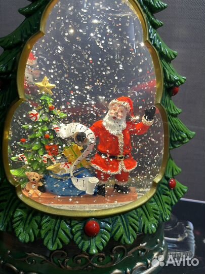 Новогодний фонарь елка