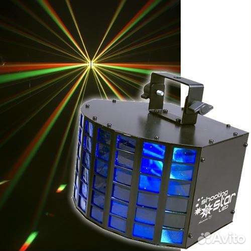Светомузыка ADj Shooting Star LED 48 линз Mic DMX